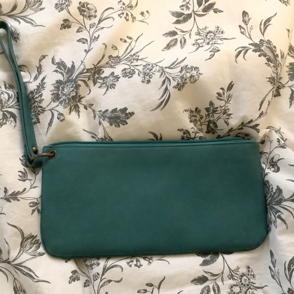 Hobo International Teal Wristlet | Wallet